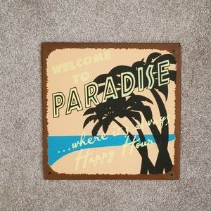Decorative Metal Sign